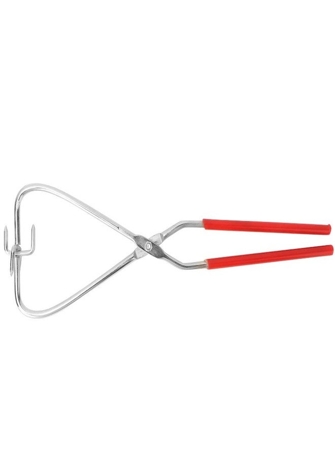 Ymiko Clay Sculpture Tongs, Pottery Ceramic Tools Dry 5 Lb. Glaze for Cone 6 Glazing Tongs Clamp Dipping Tong and Supplies Trimming Wire Cutting Tool Slip Score with Handle Pliers Supplies - Image 4