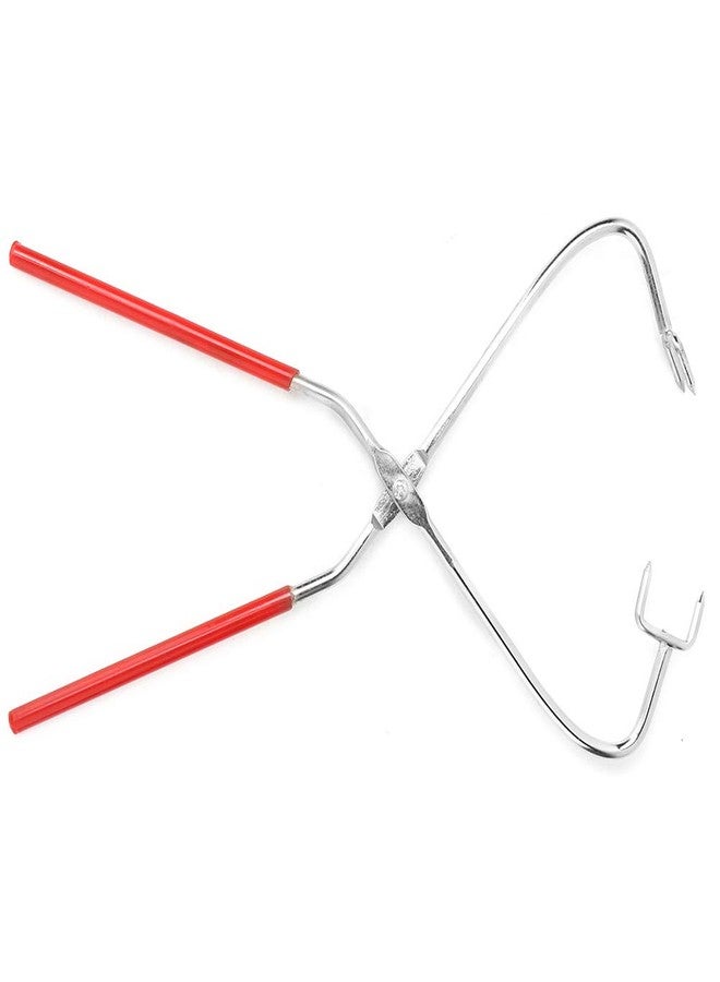 Ymiko Clay Sculpture Tongs, Pottery Ceramic Tools Dry 5 Lb. Glaze for Cone 6 Glazing Tongs Clamp Dipping Tong and Supplies Trimming Wire Cutting Tool Slip Score with Handle Pliers Supplies - Image 5