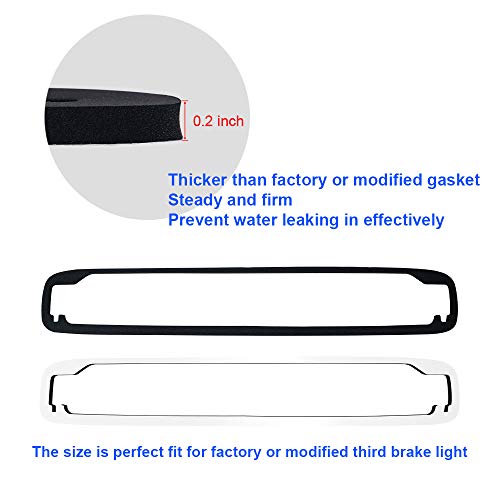 MOFORKIT 3rd Third Brake Light Seal Gasket Compatible with Chevy Silverado GMC Sierra 1500 2500 3500 1999 to 2006 - Image 3