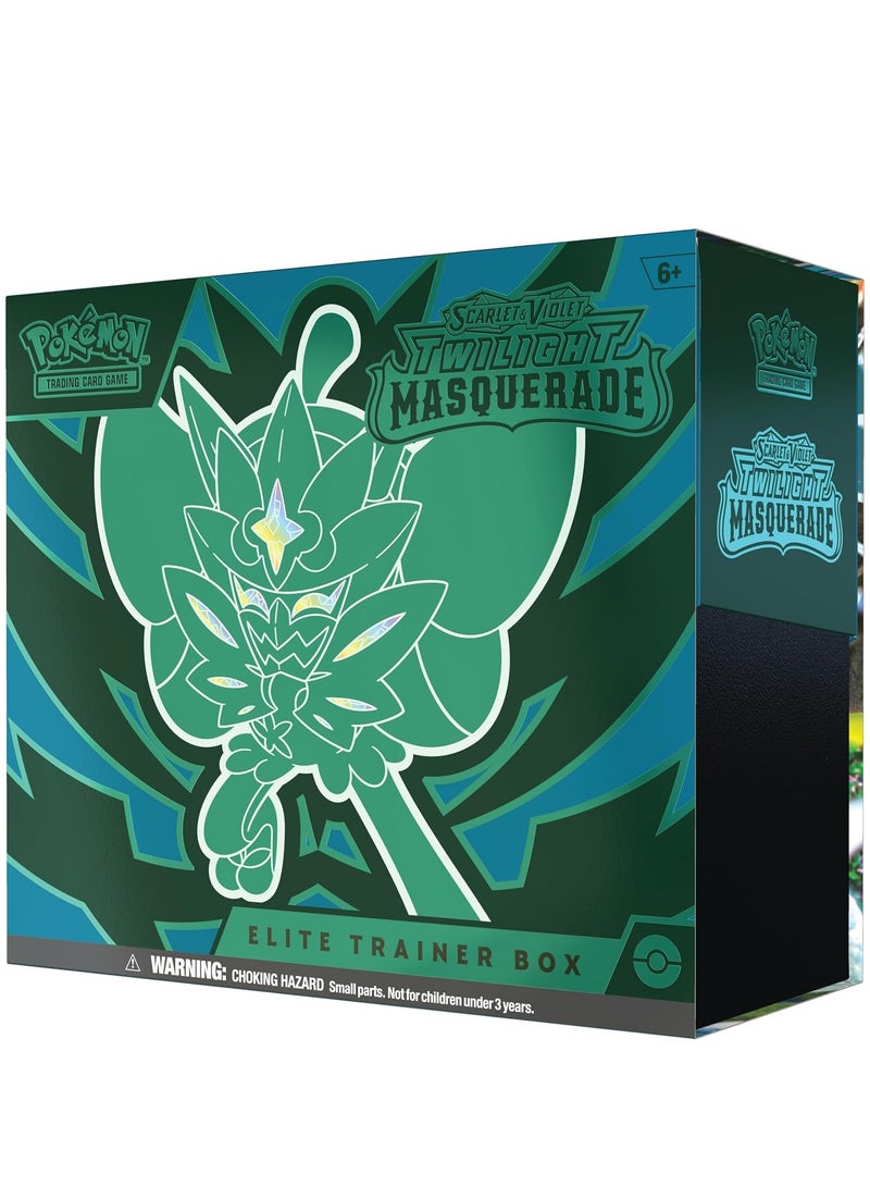Pokemon Scarlet & Violet SV6 Twilight Masquerade Elite Trainer Box Trading Card Game - Image 2