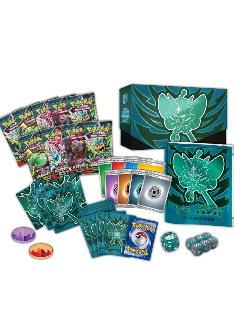 Pokemon Scarlet & Violet SV6 Twilight Masquerade Elite Trainer Box Trading Card Game - Image 3