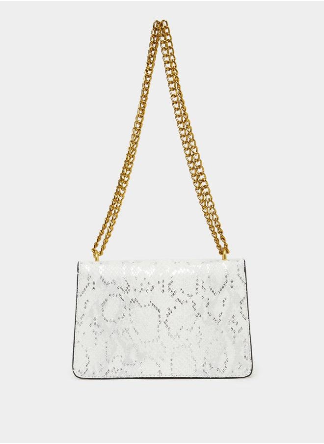 Take Two Take Two Textured Shoulder Bag with Chain Strap  - Image 2