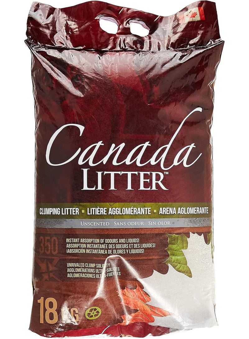 Canada Litter 18KG - Unscented - Image 1