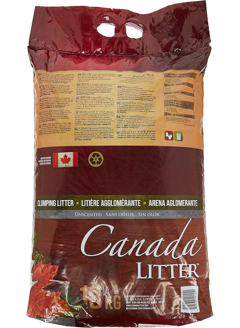 Canada Litter 18KG - Unscented - Image 2