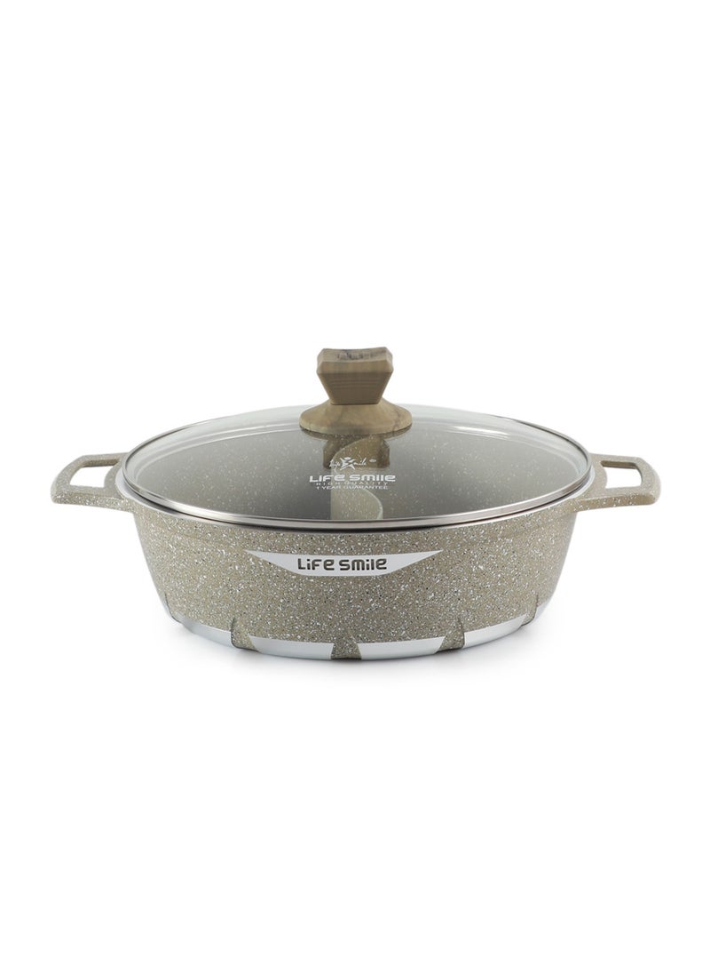 Life Smile - Non-Stick Granite Coating Hot Pot | The Perfect Pot for All Your Cooking Needs - Image 1