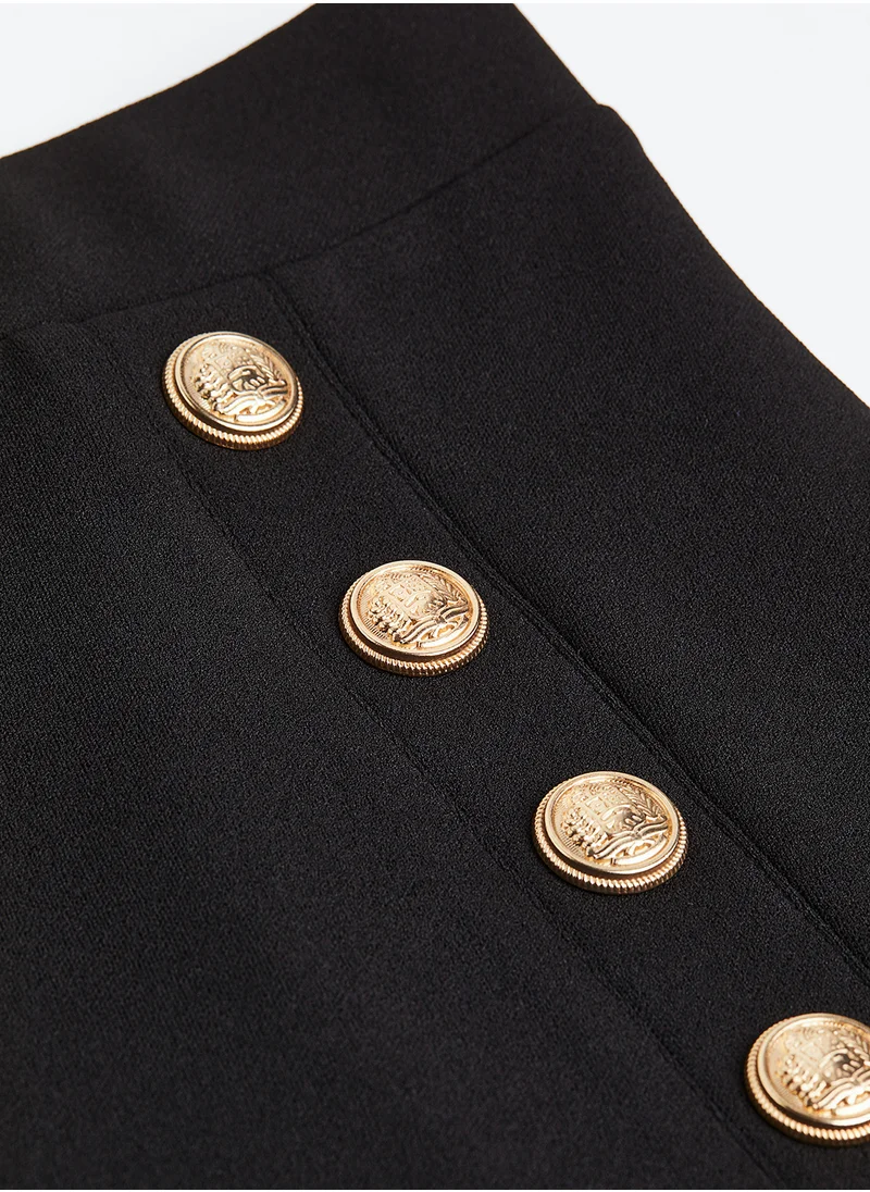 اتش اند ام Button-Front Trousers
