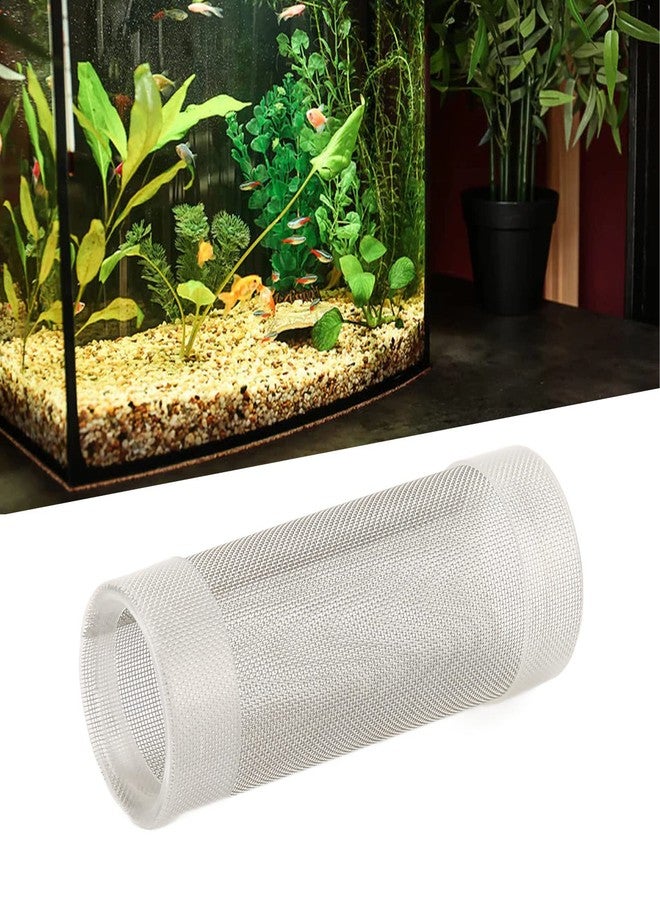 ناروت غطاء فلتر مدخل الأسماك من ناروت، فتحات كثيفة، شبكة فلتر مدخل حوض السمك، فولاذ مقاوم للصدأ ثابت، تصميم بقطر متغير، أنبوب إدخال للأسماك (متوسط) - Image 3