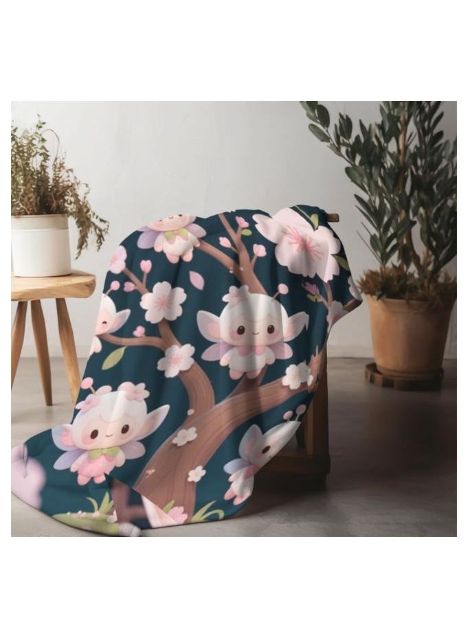 general Children's or student cartoon flannel thin blanket (warm and comfortable, suitable for sleep, games) 100cm*150cm - 1084 - Image 5