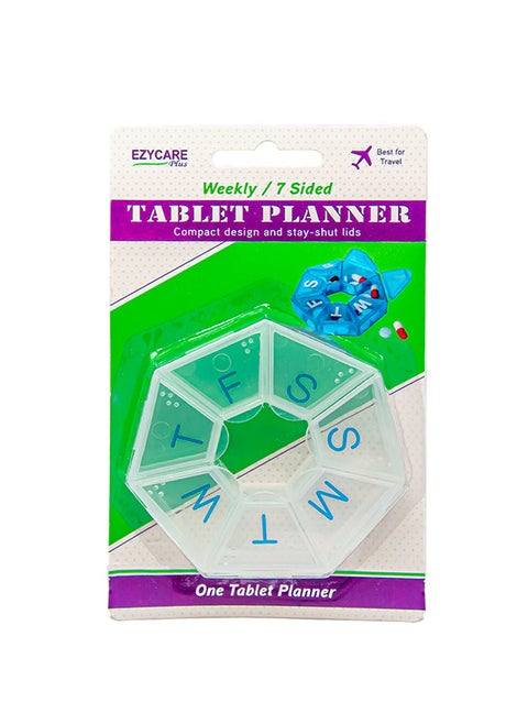 Ezy Dose 7 Sided 7-Day Pill Reminder 67009