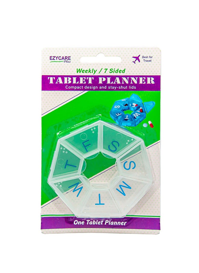 EzyCare - Ezy Dose 7 Sided 7-Day Pill Reminder 67009 - Image 1