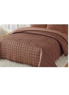سمارت هوم طقم لحاف مضغوط مفرش مكون من 6 قطع , لحاف 6 قطع , مخمل 100% طقم سرير مقاس250 في 230 سم  - Image 2