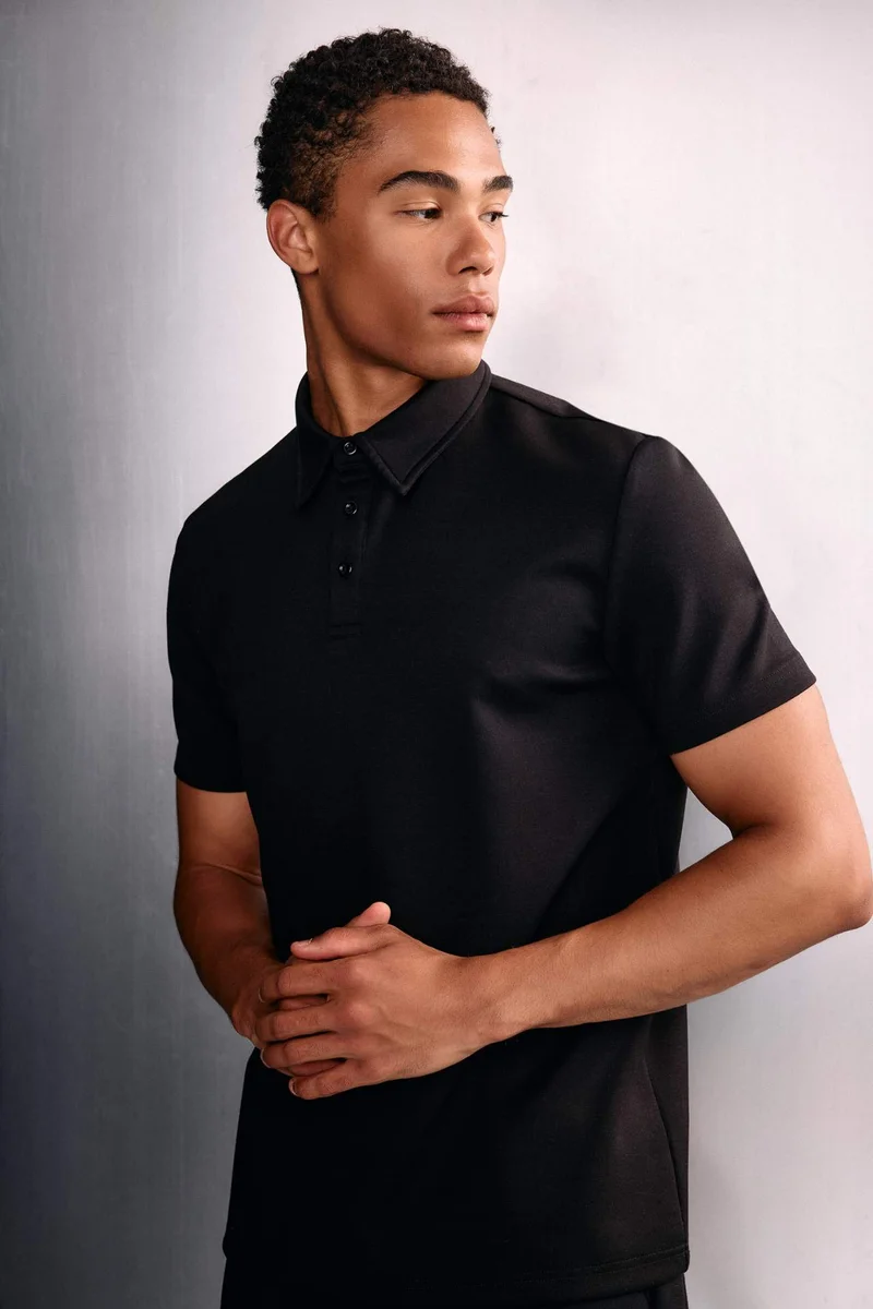 DeFacto DeFactoFit Standard Fit Polo Neck Sport Modal Polo Shirt
