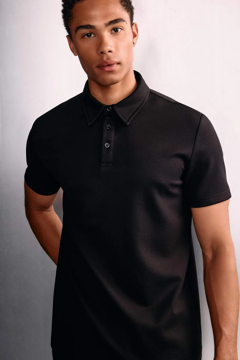 DeFacto DeFactoFit Standard Fit Polo Neck Sport Modal Polo Shirt