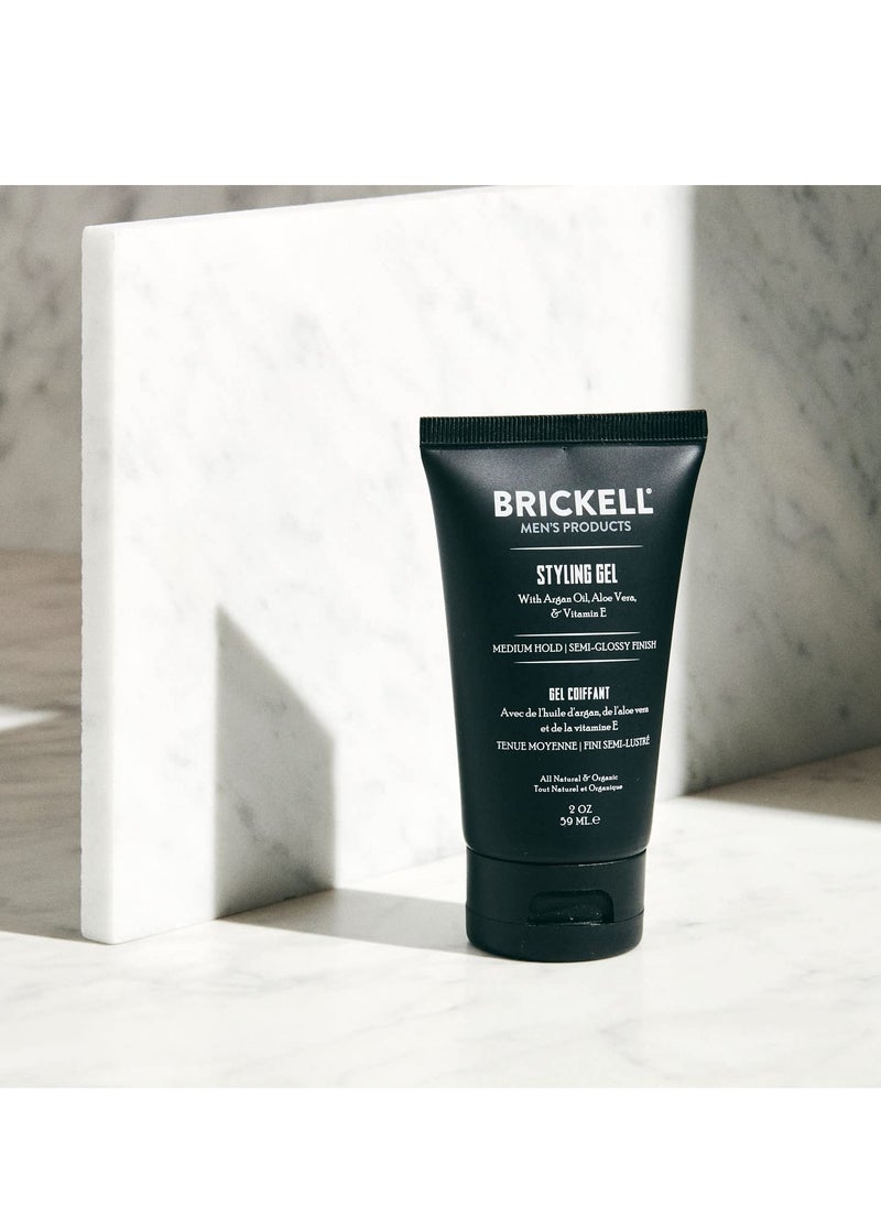 Brickell Men's Hair Styling Hair Gel For Men, Natural and Organic, All Day Hold for Glossy Style, Natural Scented, 2 Ounce - pzsku/Z9A2FC3FDBBD06C266737Z/45/_/1739011605/66e7cad0-42ee-42a5-bff4-db3fa25e676f