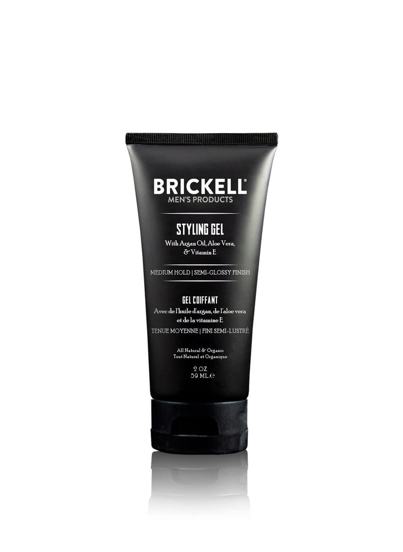 Brickell Men's Hair Styling Hair Gel For Men, Natural and Organic, All Day Hold for Glossy Style, Natural Scented, 2 Ounce - pzsku/Z9A2FC3FDBBD06C266737Z/45/_/1739011613/91f480c9-06d0-4f9c-a9ea-b352d6c3594d