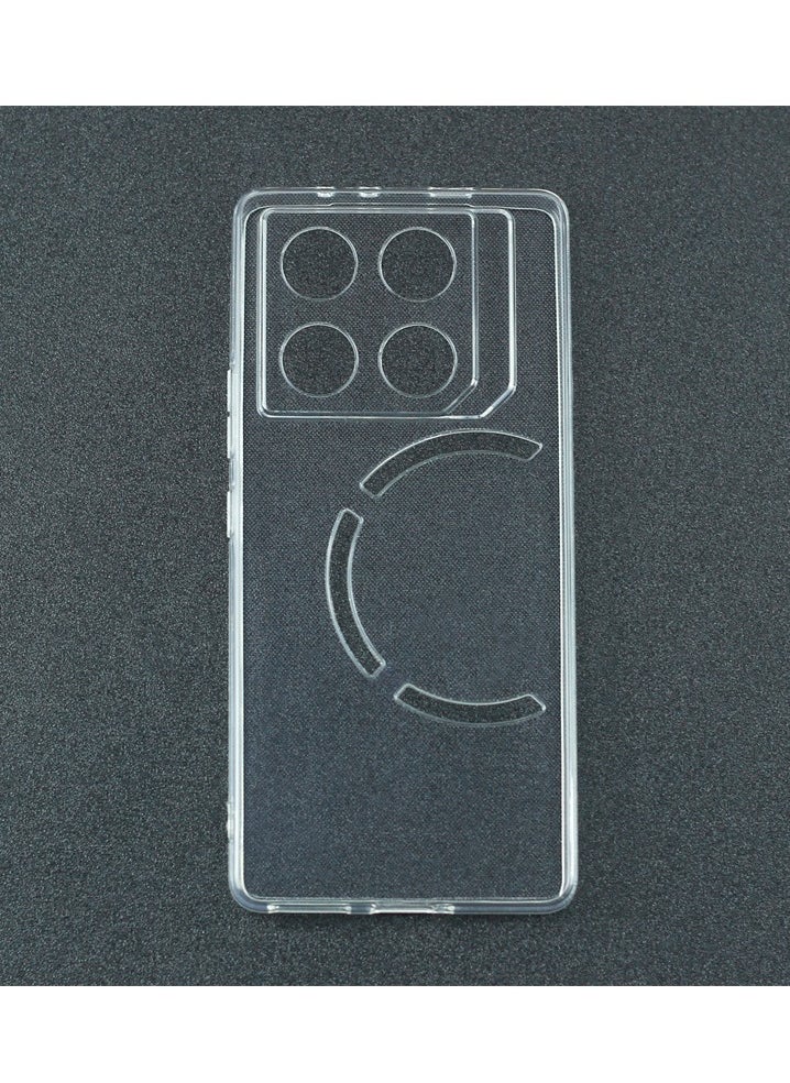 Fankalo - Phone Case For Infinix GT 20 Pro 5G Crystal Clear Ultra Slim Anti Scratch Shockproof Protective TPU Back Cover - Image 1