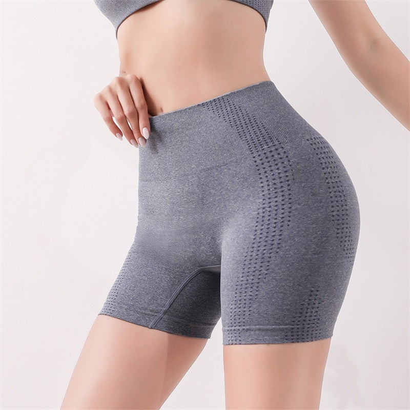 Generic Large Size Fitness Sports Hip Lifting Panties Peach Hip Lifting Shaping Body Yoga Outer Wear Running Bottoming Shorts Green - Image 4