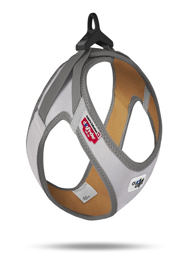 Curli Glow curli Clasp Vest Harness Reflective Gray M - Image 1