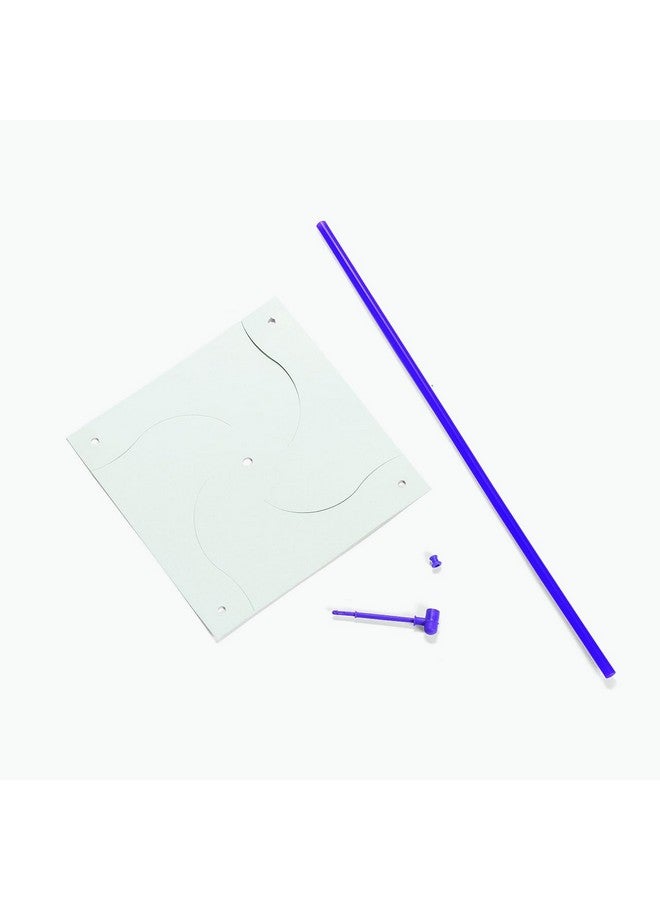 Fun Express دواليب هوائية عملاقة من فن إكسبريس - مجموعة جملة من 24 دولاب هوائي أبيض - اصنع فنونك بنفسك - رائعة للصيف، عيد الاستقلال ورشات الفنون في الفصول الدراسية - Image 2