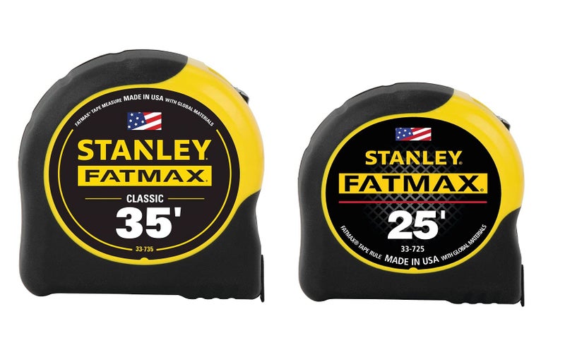Stanley Stanley 3373525 35ft and 25ft Fatmax Tape Measure Combo Pack Yellow