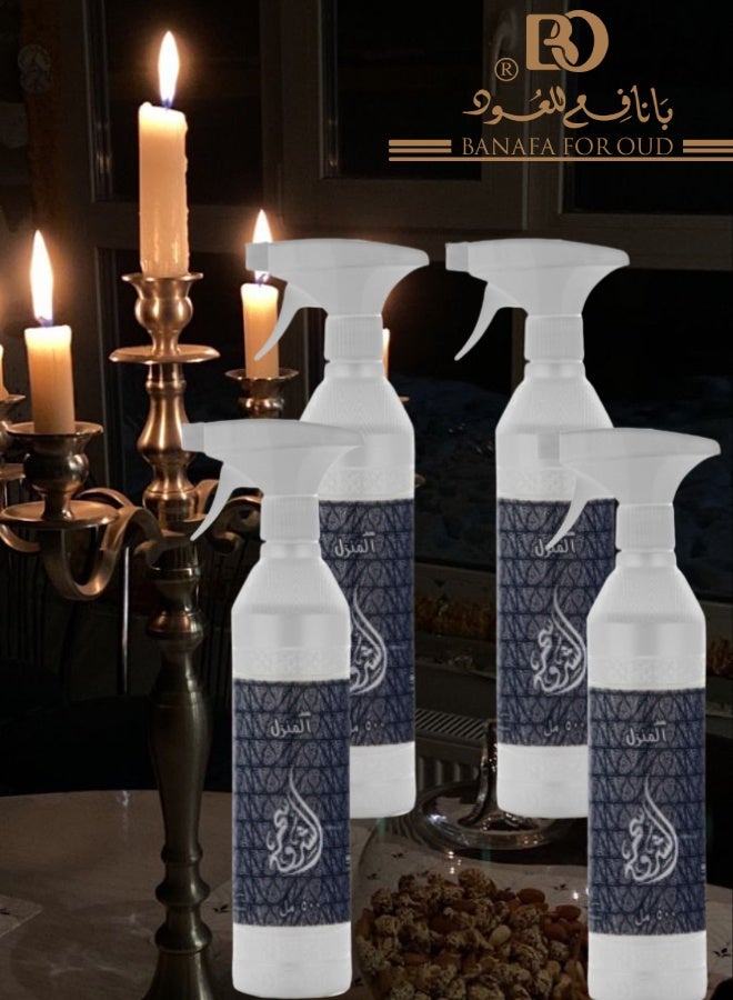 بانافع 4 قطع معطر منزل شير الشرق 500مل - Image 1