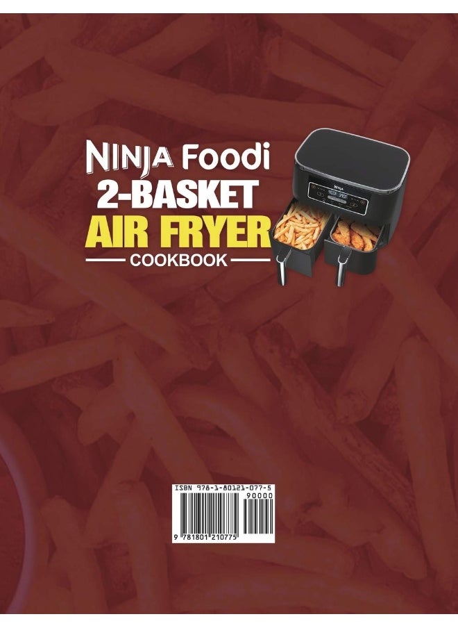 null - Ninja Foodi 2-Basket Air Fryer Cookbook: Easy & Delicious Air Fry, Dehydrate, Roast, Bake, Reheat, and More Recipes for Beginners and Advanced Users - Image 1