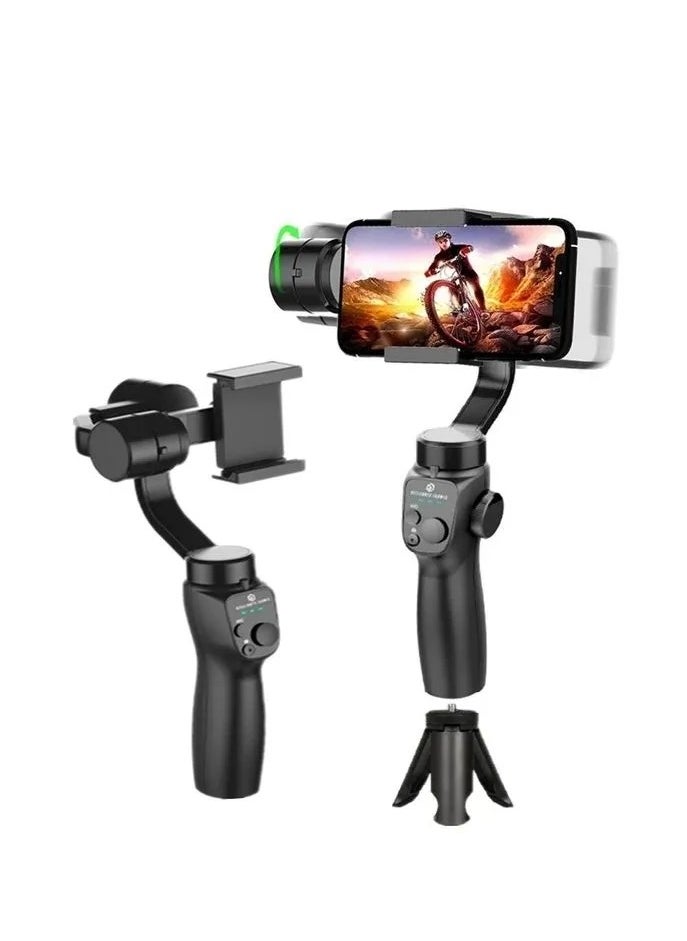Generic - F10 3-Axis Gimbal Stabilizer Foldable Handheld Smartphone Stabilizer for Smooth Video Recording AI Tracking Gesture Control & Vlogging - Image 1