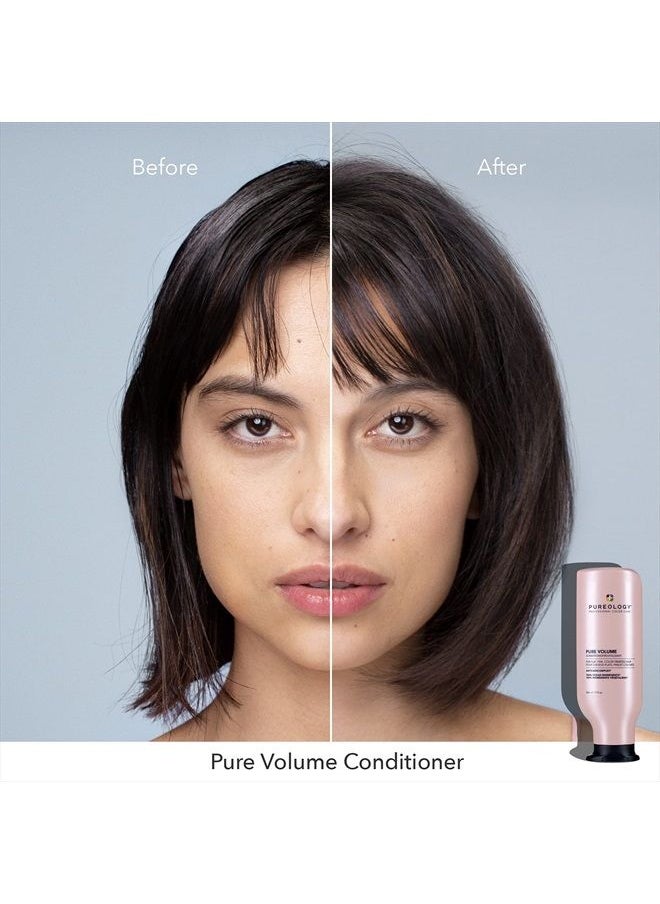 PUREOLOGY Pure Volume Conditioner | For Flat, Fine, Color-Treated Hair | Restores Volume & Movement | Sulfate-Free | Vegan | Updated Packaging | 1.7 Fl. Oz. |  - Image 3