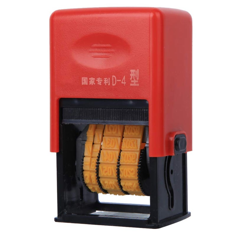 klarako آلة ترميز التواريخ المحمولة للطعام، آلة طباعة قابلة للتعديل لترتيب التواريخ العكسي 60 x 40 x 100 مم - Image 3