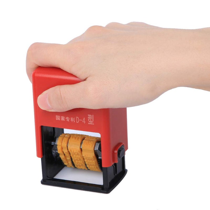 klarako آلة ترميز التواريخ المحمولة للطعام، آلة طباعة قابلة للتعديل لترتيب التواريخ العكسي 60 x 40 x 100 مم - Image 5