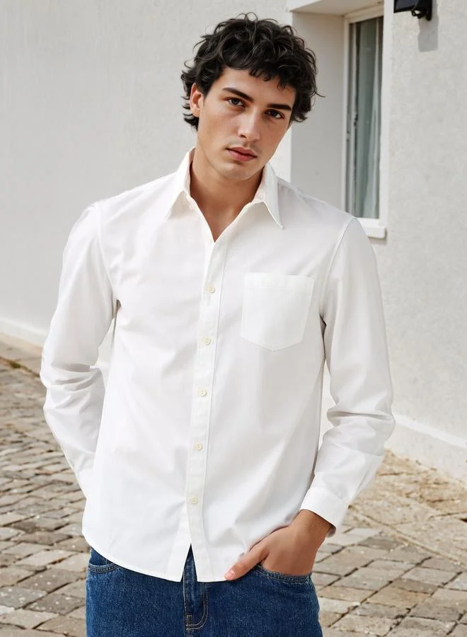 Lee Cooper Regular Fit Shirt with Collar