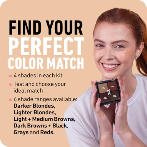 BOLDIFY Hairline Powder Color Sample Kit WaterResistant Root Touch Up Hair Color for Gray Coverage 24Hour StainProof MessFree Hair Powder for Thinning Hair Light Medium Browns - Image 3