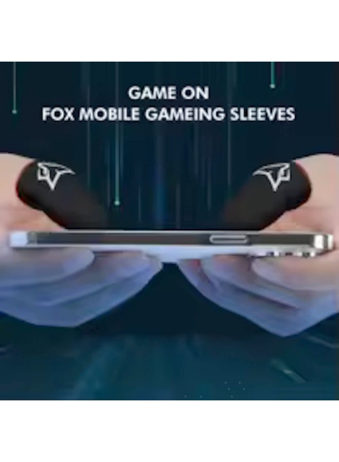 سارافوكس V6 2pairs Wasp Feelers 6 Finger Sleeve Flexible Glass Fiber Finger Gloves for Mobile Games for PUBG COD Gaming - Image 3