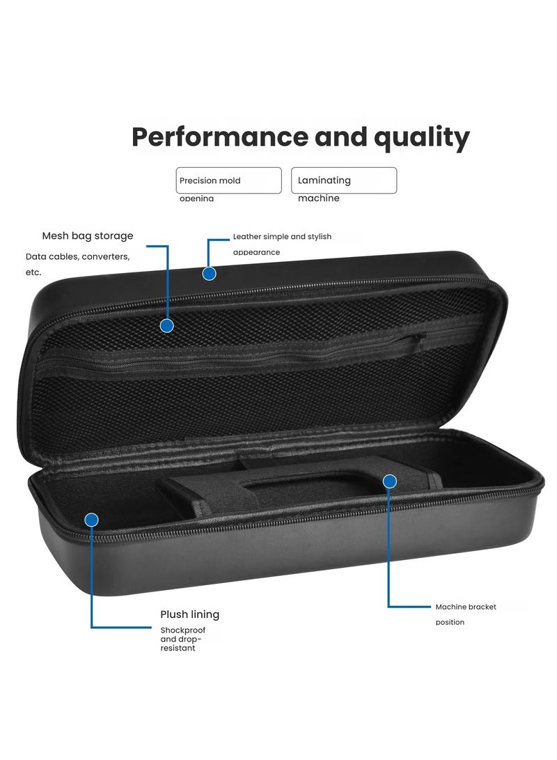 general Carrying case for Legion Go S, waterproof and drop-proof carrying case with EVA leather pattern, zoned protection + portable travelling - Image 5