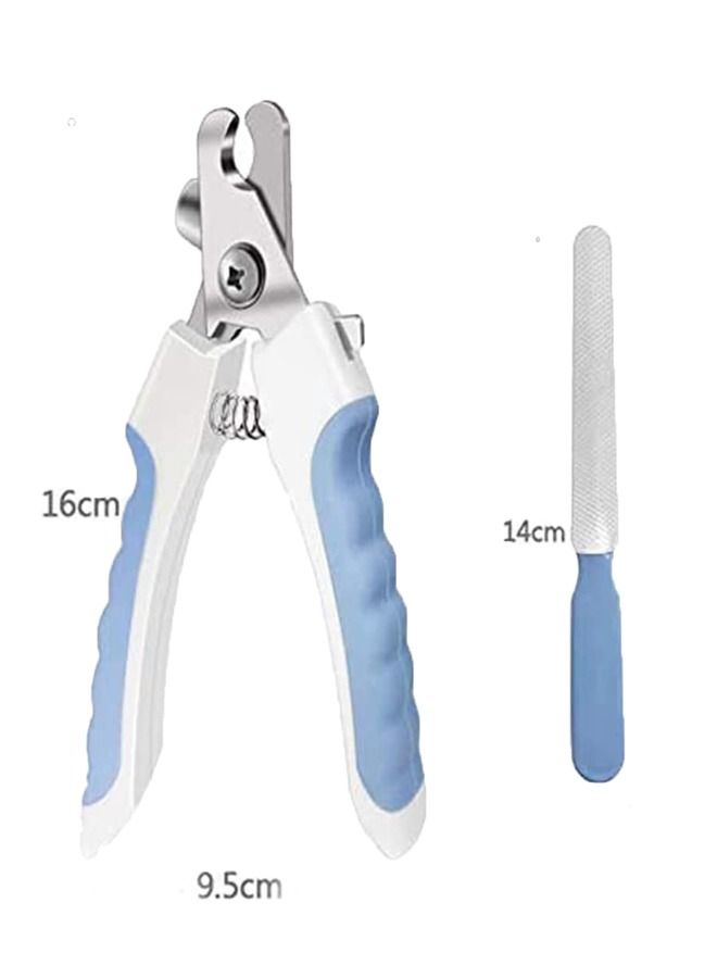 مقص أظافر الكلاب AL THEQA مع واقي أمان مقص أظافر الحيوانات الأليفة ومقص مخالب للحيوانات الأليفة في مستلزمات العناية بالحيوانات الأليفة ومقصات، مع واقي أمان - Image 3