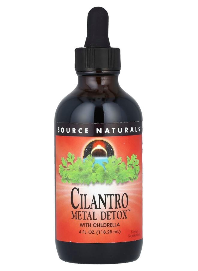 Cilantro Metal Detox™ With Chlorella 4 fl oz (118.28 ml)