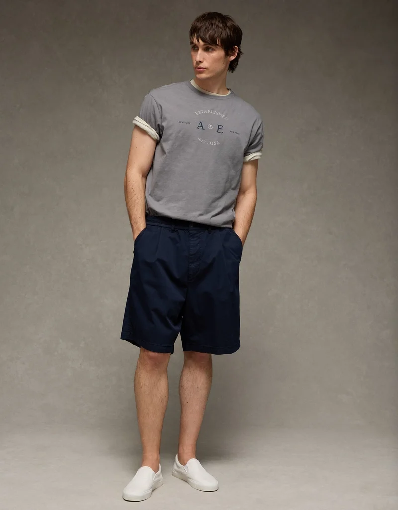 امريكان ايجل تي-شيرت بطبعة شعار