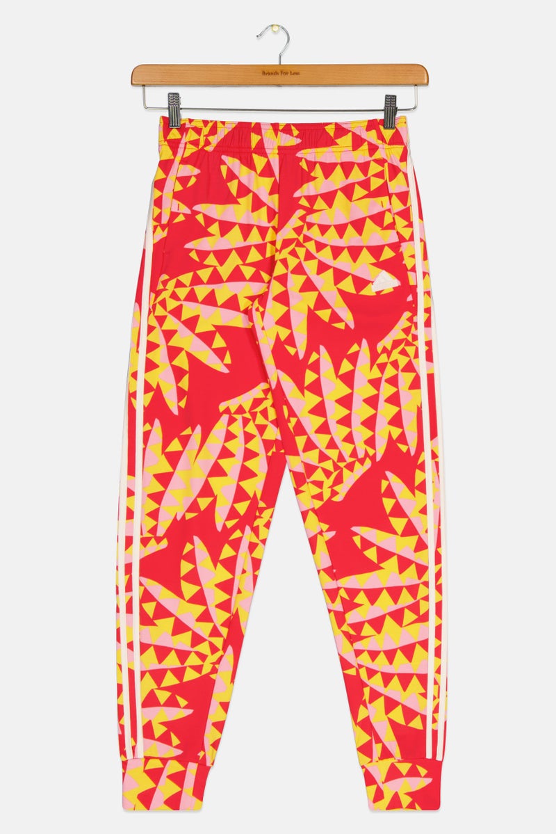 Adidas بنطلون رياضي خارجي للفتيات من أديداس × فارم ريو، متعدد الألوان - Image 1