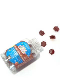 Happi Gummies Astaxanthin & Vitamin D for Eye, Skin, Brain & Heart Health | With Vitamin E & 1g Fiber | No Added Sugar | Strawberry Flavor | 30 Gummies for Adults & Kids  - Image 5
