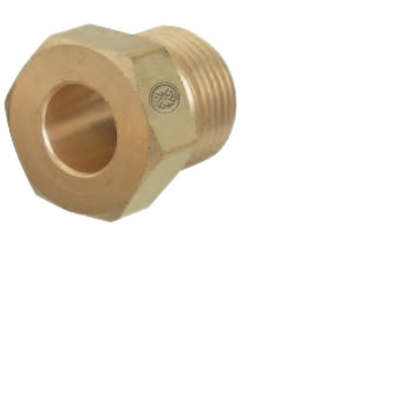 92 Regulator Inlet Nuts, Argon, Helium, Nitrogen, Brass, CGA-580