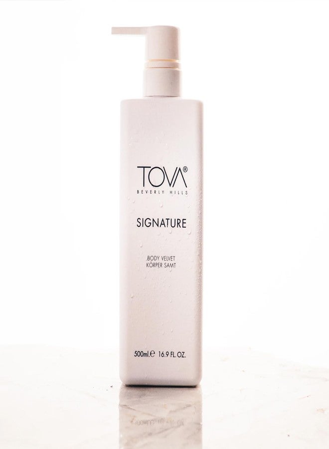 Tova Signature Body Velvet Lotion with Pump - Nourishing Shea Butter Body Lotion for Women, Hydrating & Moisturizing - USA-Made & Cruelty-Free - 16.9 fl oz - Image 2