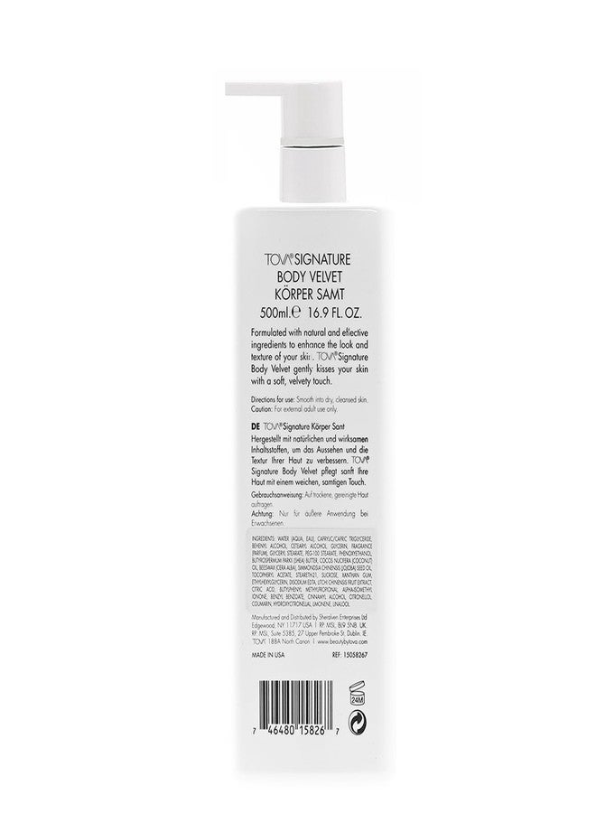 Tova Signature Body Velvet Lotion with Pump - Nourishing Shea Butter Body Lotion for Women, Hydrating & Moisturizing - USA-Made & Cruelty-Free - 16.9 fl oz - Image 4