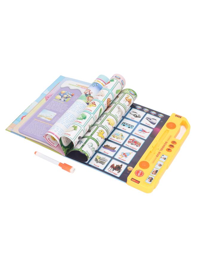 NIBEMINENT Electronic Sound Book English Language Letters Words Numbers Learning Kids Educational Toy  - Image 5