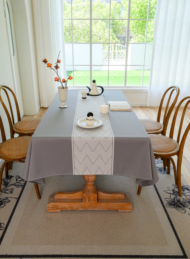 DUNISO Rectangular tablecloth, all cotton tablecloth with tassels, dust-proof coffee table cover cloth, heat-resistant and wear-resistant, suitable for dining tables, desks, dressing tables, counters, coffee tables, 100 * 160cm - Image 4