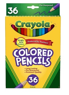 Crayola 36 Count Colored Pencils Long
