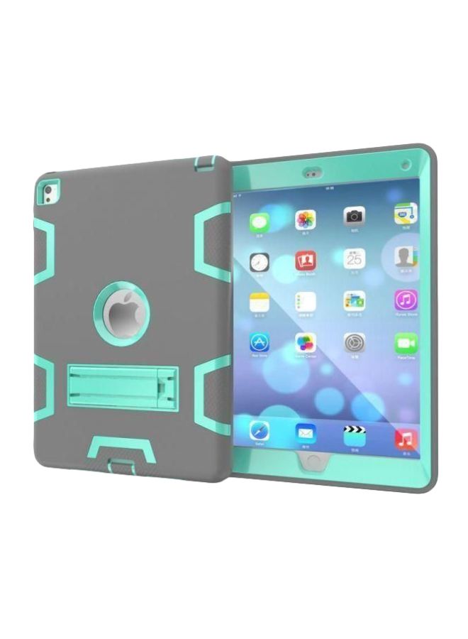 نيبمينينت غطاء حماية صلب لجهاز أبل آي باد ميني 4 مقاس 7.9 بوصة رمادي/آكوا - Image 1