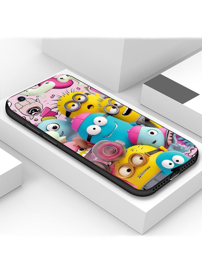 Generic - Protective Shockproof Case Cover For Apple iPhone 6 Minions Drawing - Image 1