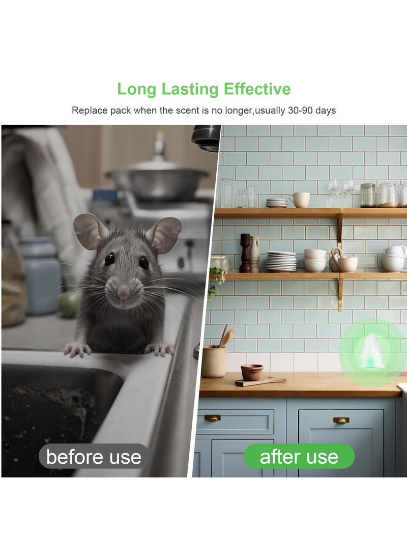 Generic - Natural Peppermint Oil Rodent Repellent Balls - Effective Pest Control for Mice, Bugs, Spiders, Cockroaches, and Ants in Your Home and Garden. Safe Ingredients for Protection. - Image 1