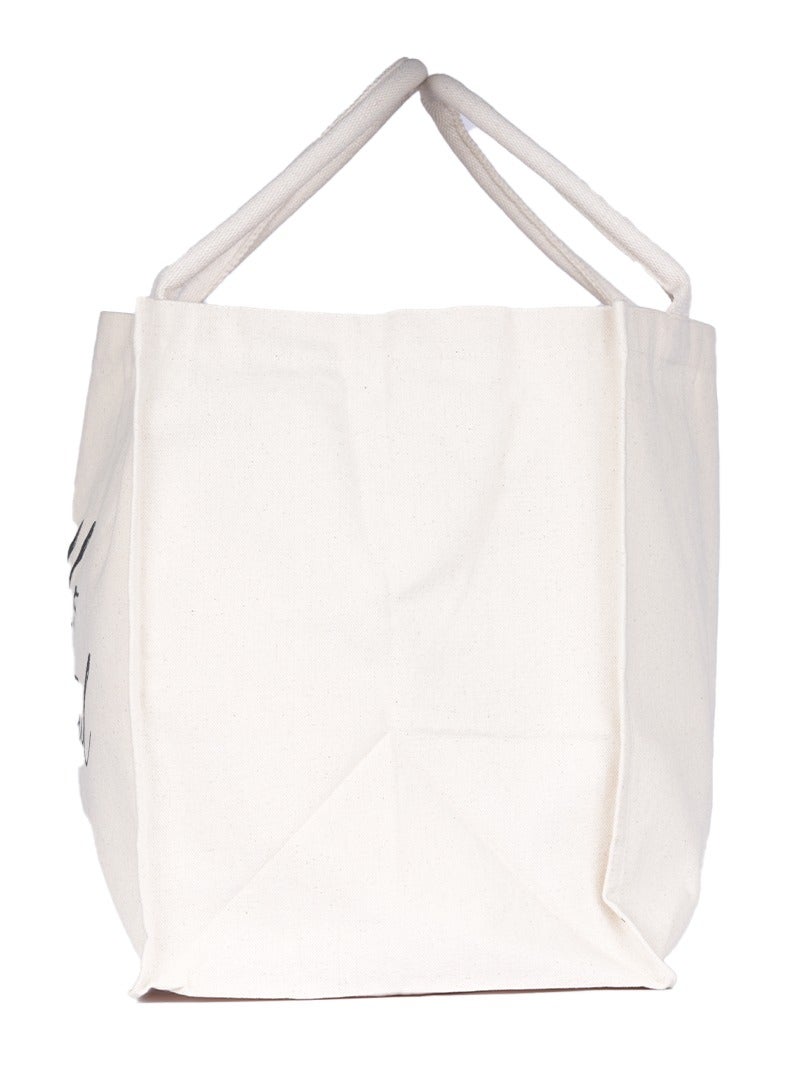 BYFT BYFT Unlaminated Natural Canvas Bag (Hello Beautiful) - Image 3