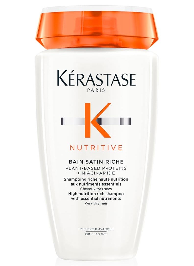 Nutritive Bain Satin Hydrating Shampoo For Dry Hair 250Ml - pzsku/Z9A30DECAC959E801EC4DZ/45/_/1713629367/8b1fb84d-84b0-4cfe-b683-d530f4247316